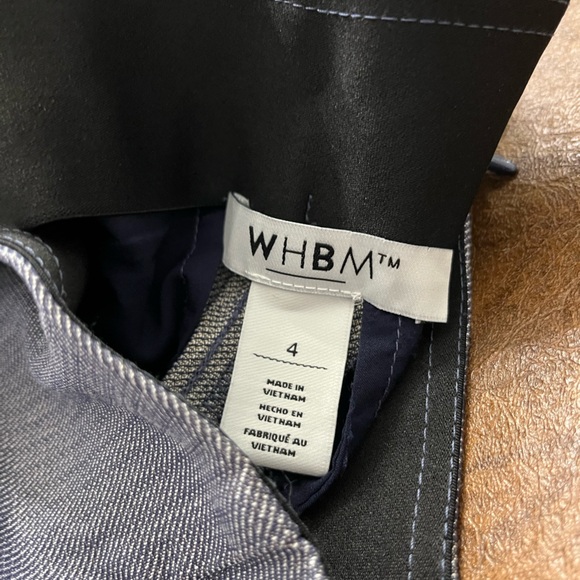 WHBM SLIM ANKLE SIDE ZIP DRESS PANTS, size 4 - Picture 5 of 5